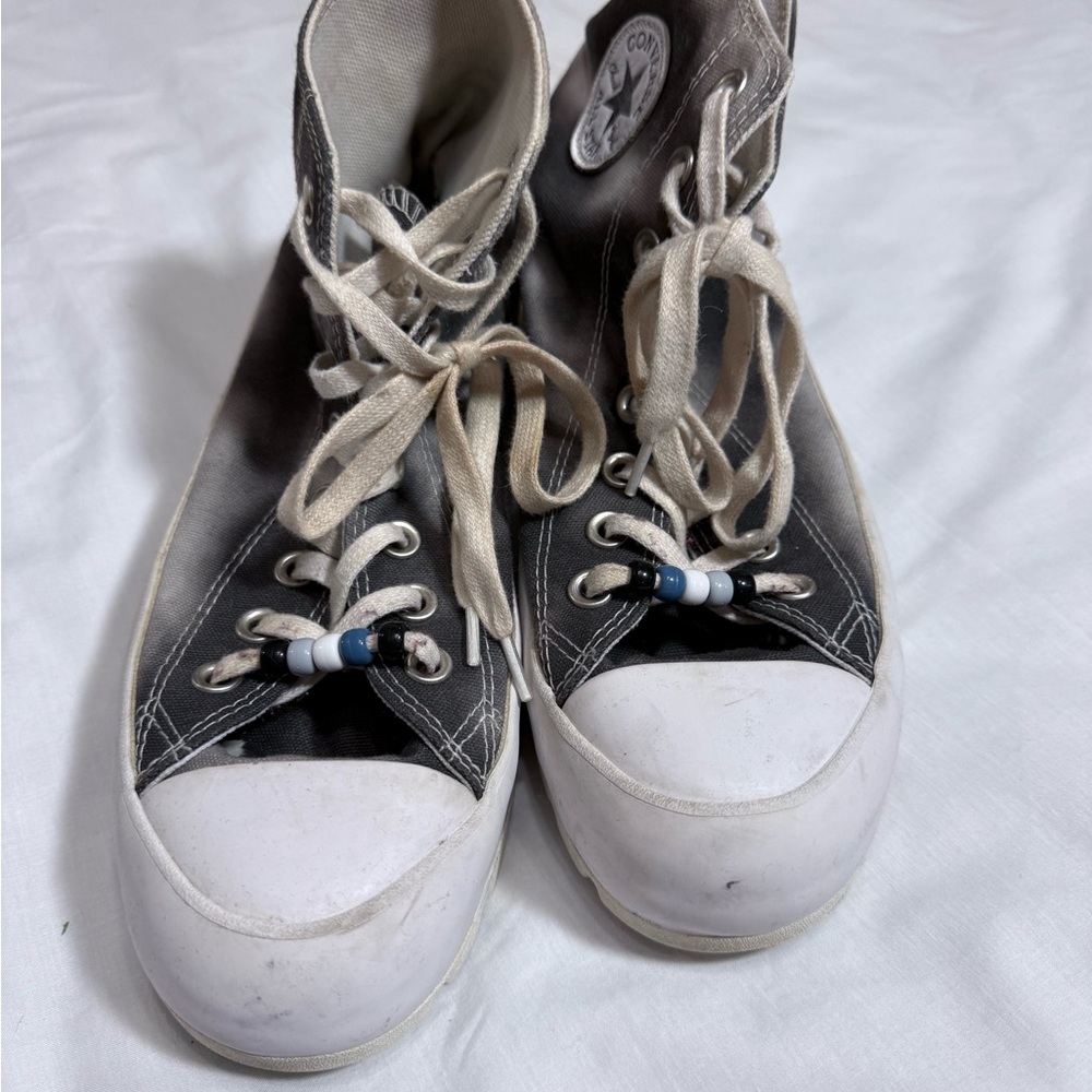 Converse Black and White High-Tops